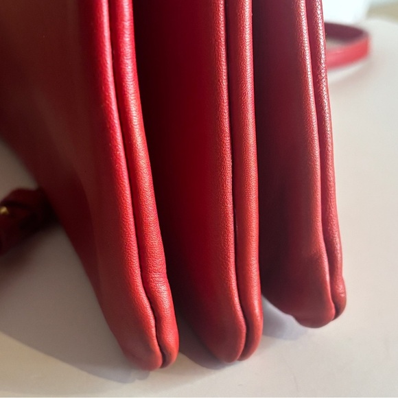 Céline Trio Crossbody Bag – Red Calfskin – Phoebe Philo Era – Authentic Designer - Picture 16 of 16